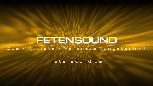 Fetensound DJs & Technikverleih
