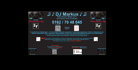DJ Markus Behrens · Musiker und DJ